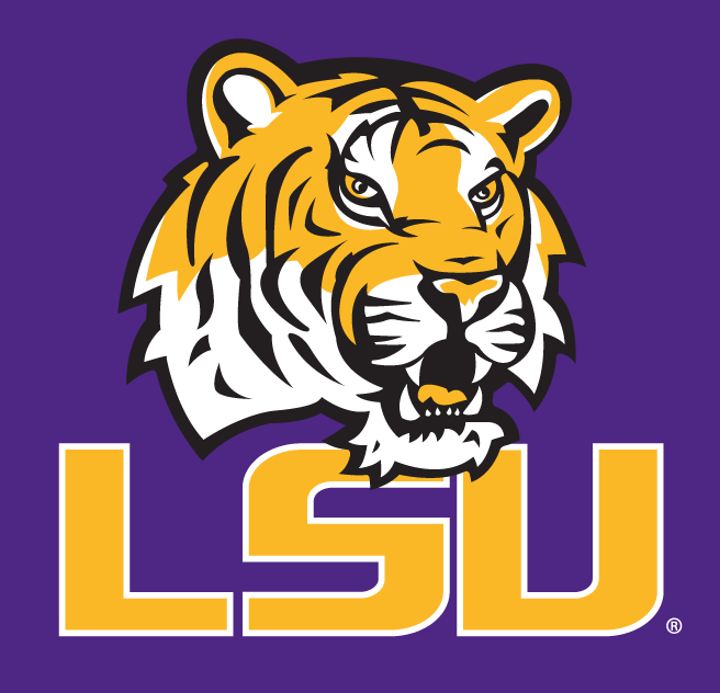 LSU Tigers 2002-Pres Alternate Logo v6 diy DTF decal sticker...